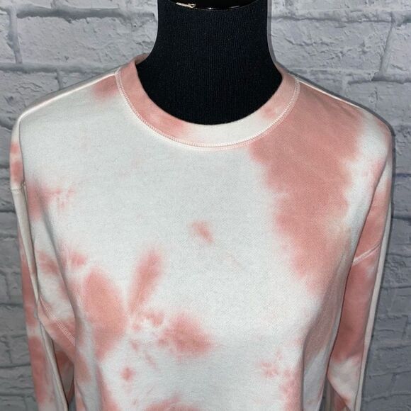 Paper Crane Crewneck Longsleeve tie dye sweatshirt sz Med women - Picture 3 of 10